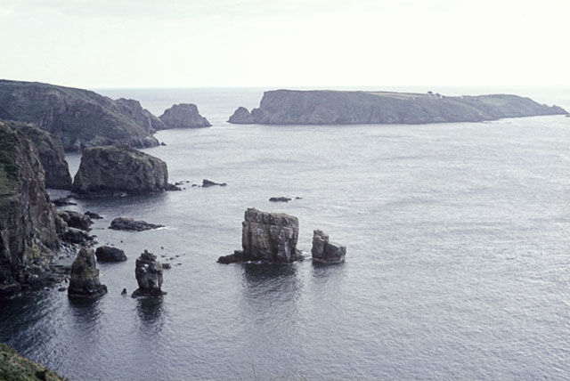 Saignie Bay and Les Autelets, Sark
