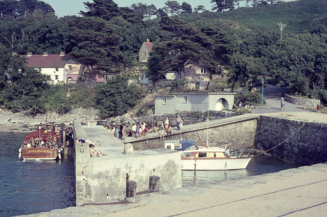 Herm Harbour in 1968
