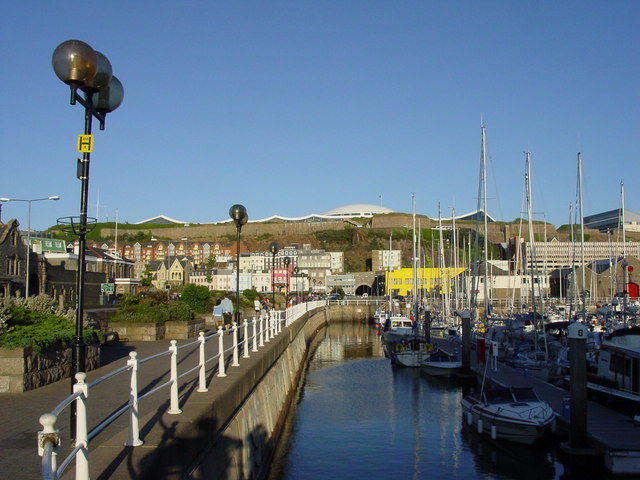 St Helier Marina & Fort Regent
