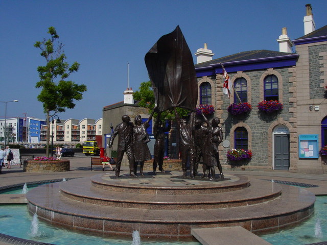 Liberation Statue, Liberation Square, St Helier