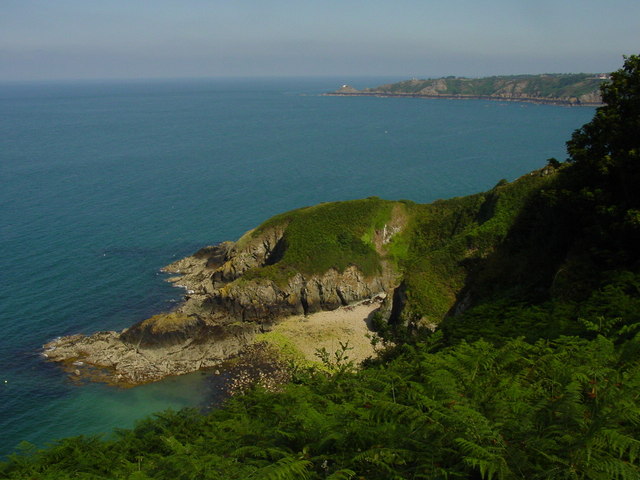 Vicard, headland on north coast of Jersey