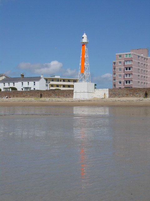 Lighthouse at La Mare, St Clement