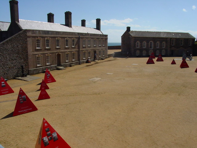 Parade ground, Elizabeth Castle