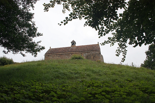 The chapel at Le Hougue Bie