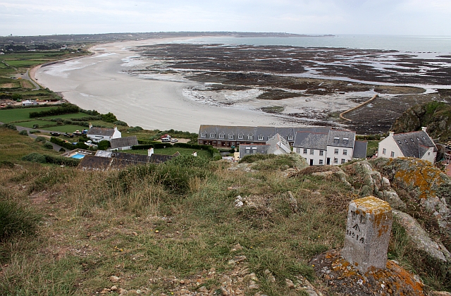 Northern end of St Ouen's Bay