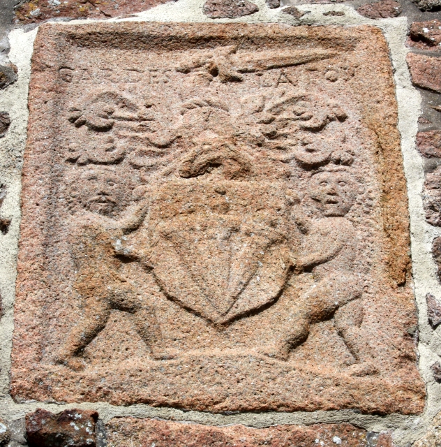 Paulet Family coat of arms, Gorey Castle