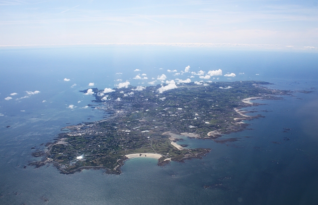 Guernsey from the air