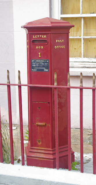 Pillar box, Union Street, St Peter Port, Guernsey