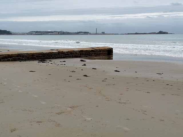 Outfall on St Aubin's Bay