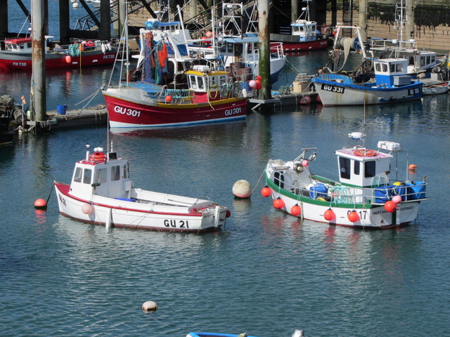 Fishing boats, Fish Quay, St Peter Port