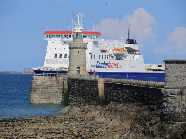 Castle Pier & Lighthouse, St Peter Port