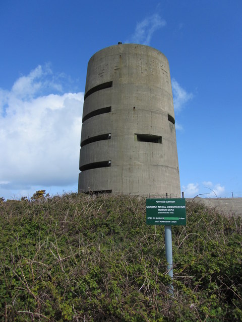 Pleinmont German Naval Observation Tower