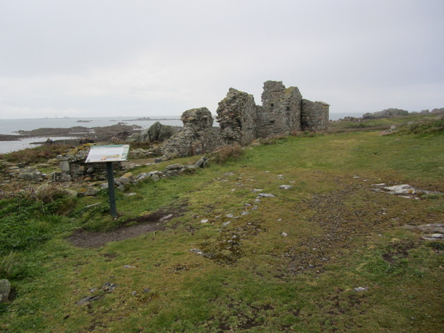 Remains of St Mary's Priory, Lihou Island