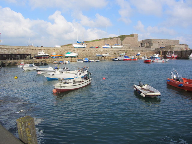 Inner harbour at Braye