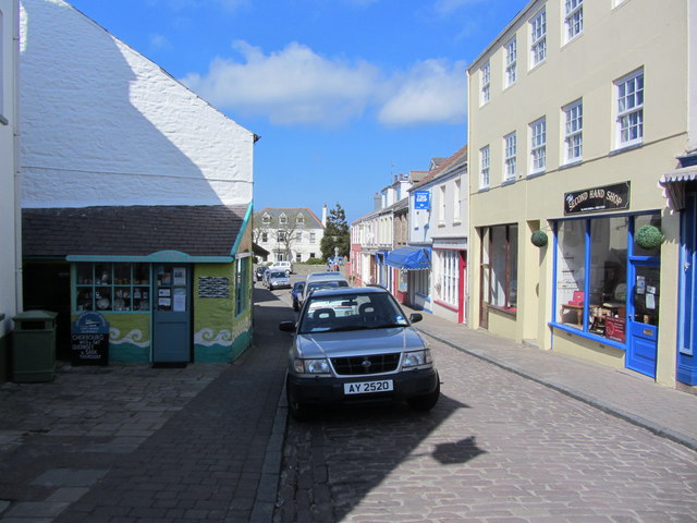The northern part of Victoria Street, St Anne