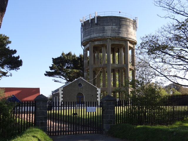 Water Tower and Pumping Station on Forest Road