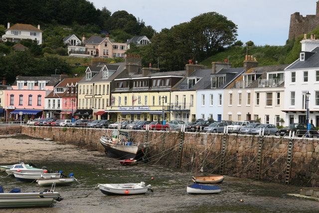 Gorey from the harbour wall