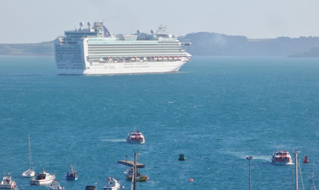 St Peter Port - Cruise Ship