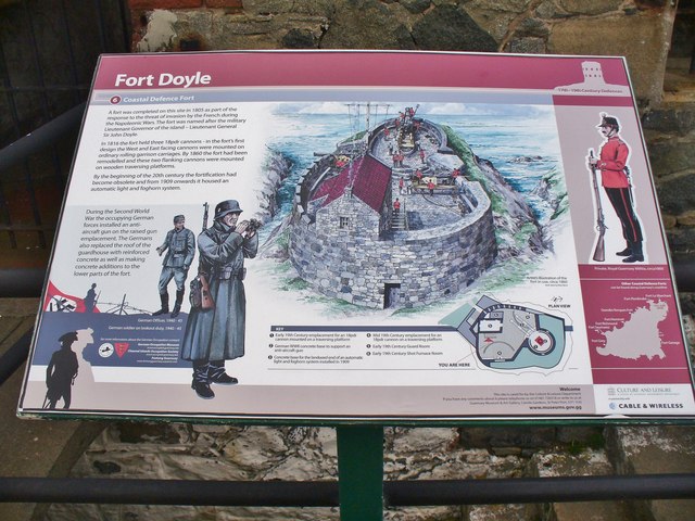 Fort Doyle - Information Board