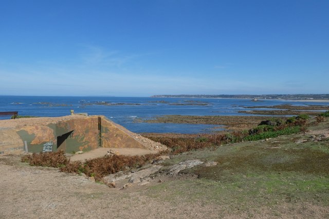 Bunker entrance near La CorbiÃ¨re