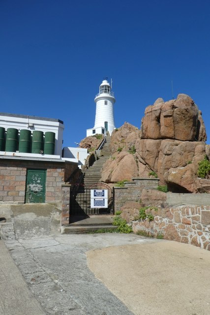 La CorbiÃ¨re lighthouse steps