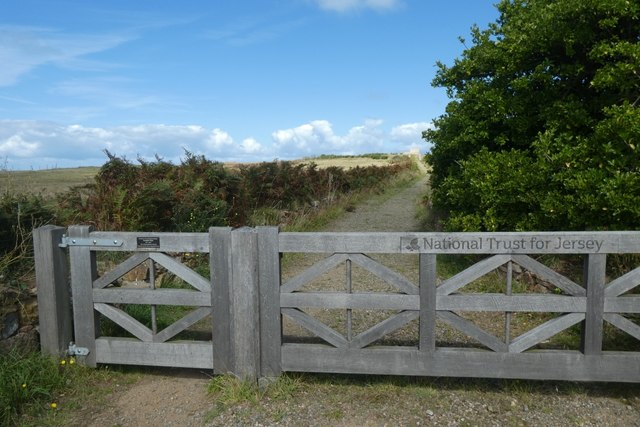 Gate to National Trust for Jersey Land