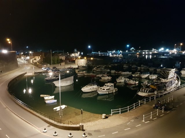 Night view of English Harbour