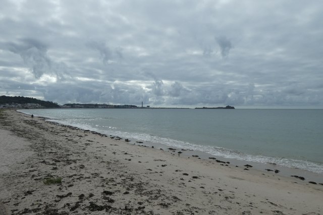 Beach and St. Helier