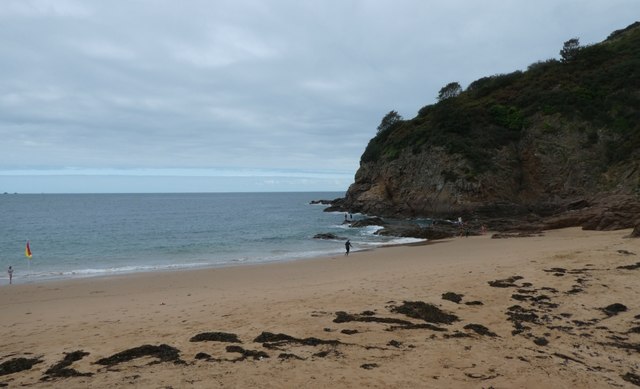 Beach at GrÃ¨ve de Lecq