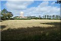 WV6947 : Farmland near a windmill by DS Pugh